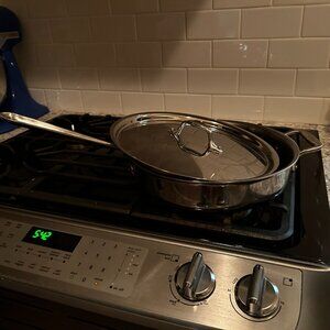 All-Clad Stainless Steel 3-Quart Sautee Pan with Lid